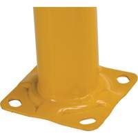 High Profile Machinery Guards, 4' W x 3.5' H, Yellow Waymarc Industries Inc