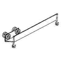 Rouleau d&eacute;port&eacute; &agrave; chevauchement des murs-rideaux Waymarc Industries Inc