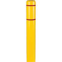 Polyethylene Bollard Covers, 6-5/8" Dia. x 72" L, Yellow Waymarc Industries Inc