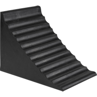 Cale de roue, 9-7/8" x 7-1/8" x 7-1/2", Noir Waymarc Industries Inc