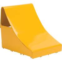 Ice Chocks, Steel, Yellow, 8" W x 10-1/2" D x 9-1/4" H Waymarc Industries Inc