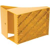 Ice Chocks, Steel, Yellow, 8" W x 10-1/2" D x 9-1/4" H Waymarc Industries Inc