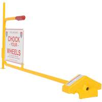 Flag Rail Chock Waymarc Industries Inc