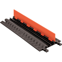 Protecteur de c&acirc;ble &agrave; profil bas Guard Dog, 2 canaux, 36" lo x 11,94" la x 1,25" h Waymarc Industries Inc
