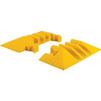 Yellow Jacket<sup>®</sup> 3-Channel Heavy Duty Cable Protector - End Caps KI187 | Waymarc Industries Inc