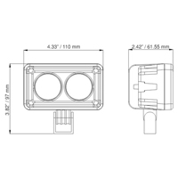 Rep&eacute;reur avant pour chariot &eacute;l&eacute;vateur Waymarc Industries Inc