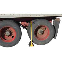 Ergo Handle Wheel Chock, 9-1/4" x 8" x 6", Black KI275 | Waymarc Industries Inc