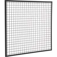 Wire Mesh Partition Panel, 4' H x 4' W Waymarc Industries Inc
