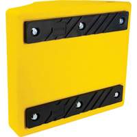 Cale de roue robustes, Ur&eacute;thane, Jaune, 15-1/2" la x 17-7/10" p x 10" h Waymarc Industries Inc
