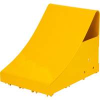 Ice Chocks, Steel, Yellow, 8-1/16" W x 10-5/8" D x 8-13/16" H Waymarc Industries Inc