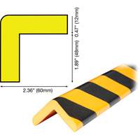 H Plus Profile 1M Corner Protection Bumper Guard Waymarc Industries Inc