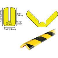 W Profile 5M Edge Protection Bumper Guard, 16.42' (5 m) Long Waymarc Industries Inc