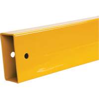 Lift-Out Guard Rail, Steel, 3' L x 4" H, Safety Yellow Waymarc Industries Inc