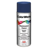 Maintenance Choice™ Enamel, Blue, Gloss, 11 oz., Aerosol Can KP095 | Waymarc Industries Inc
