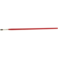 Round Marking Paint Brush, 5/32" Brush Width, Camel Hair, Wood Handle Waymarc Industries Inc