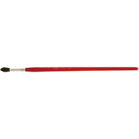 Round Marking Paint Brush, 9/32" Brush Width, Camel Hair, Wood Handle Waymarc Industries Inc