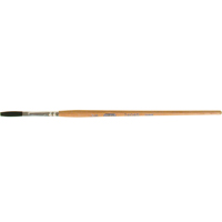 One Stroke Paint Brush, 1/8" Brush Width, Ox Hair, Wood Handle Waymarc Industries Inc