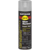 V2100 System Enamel Spray Paint, Silver Aluminum, Gloss, 14 oz., Aerosol Can Waymarc Industries Inc