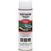 Peinture pour traçage de ligne pour terrain de gymnastique Industrial Choice AF1600, Blanc, 17 oz, Canette a&eacute;rosol Waymarc Industries Inc