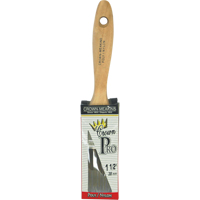 Straight Pro Paint Brush, Poly/Nylon, Wood Handle, 1-1/2" Width Waymarc Industries Inc