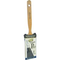 Crown Pro Straight Paint Brush, Bristle, Wood Handle, 2" Width Waymarc Industries Inc