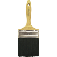 Straight Wall Paint Brush, Bristle, Wood Handle, 4" Width Waymarc Industries Inc
