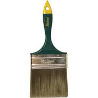Pinceau de qualit&eacute; sup&eacute;rieure, Polyester, Manche Plastique, Largeur de 4" Waymarc Industries Inc