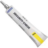 Security Check Paint Marker, 1.7 oz., Tube, Yellow Waymarc Industries Inc
