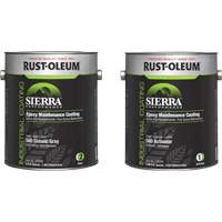 Sierra S60 Water-Based Epoxy Maintenance Coating Kit, Gallon, Grey Waymarc Industries Inc