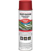 Peinture de lignage pour terrains de sport AF1600, Rouge, Canette a&eacute;rosol Waymarc Industries Inc
