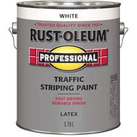 Peinture pour traçage de lignes de circulation, Blanc, 3,78 L, Cruche Waymarc Industries Inc