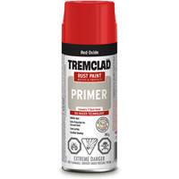 Tremclad&reg; Rust Primer Spray, Red Oxide, Very Flat, Aerosol Can Waymarc Industries Inc