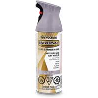 Universal&reg; Enamel Paint & Primer In One, Silver Lilac Purple, Satin, Aerosol Can Waymarc Industries Inc