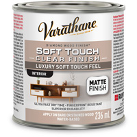 Rev&ecirc;tement &agrave; fini diamant pour bois Varathane, 236 ml, Transparent, Mat Waymarc Industries Inc
