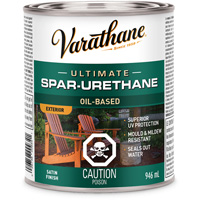 Rev&ecirc;tement &agrave; fini diamant pour bois Varathane, 946 ml, Transparent, Satin Waymarc Industries Inc