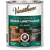 Rev&ecirc;tement &agrave; fini diamant pour bois Varathane, 946 ml, Transparent, Semi-brillant Waymarc Industries Inc