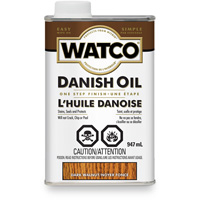 Huile danoise Watco, 947 ml, Noyer fonc&eacute;, Transparent Waymarc Industries Inc