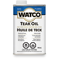 Watco&reg; Teak Oil, 946 ml, Clear, Transparent Waymarc Industries Inc