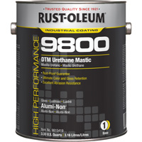 9800 System DTM Urethane Mastic, 1 gal., Alumi-Non, Gloss Waymarc Industries Inc