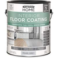 Couche de fond pour syst&egrave;me de rev&ecirc;tement de plancher int&eacute;rieur &agrave; la maison, 3,78 L, &agrave; l'eau, Tr&egrave;s mat, Gris Waymarc Industries Inc