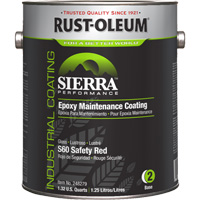 Composant de base du rev&ecirc;tement dentretien pour plancher Sierra Performance S60, 1 gal., &agrave; l'eau, Brillant, Rouge Waymarc Industries Inc