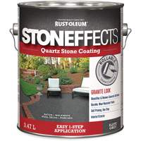 Stoneffects™ Quartz Stone Coating, 3.78 L, Water-Based, Textured, Grey KR352 | Waymarc Industries Inc