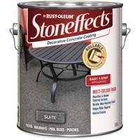 Stoneffects™ Decorative Concrete Coating, 3.4 L, Solvent-Based, Textured, Grey KR357 | Waymarc Industries Inc