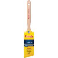 Clearcut&reg; Glide Paint Brush, Poly/Nylon, Wood Handle, 2" Width Waymarc Industries Inc