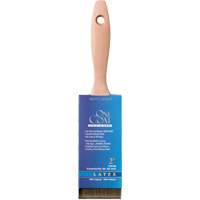 Pinceau pour murs et garnitures 100% One Coat, Polyester, Manche Bois, Largeur de 2" Waymarc Industries Inc