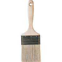 Pinceau pour murs et moulures One Coat, Soie blanche, Manche Bois, Largeur de 3" Waymarc Industries Inc