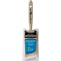 Weekender™ Angle Paint Brush, Polyester, Plastic Handle, 2" Width KR625 | Waymarc Industries Inc