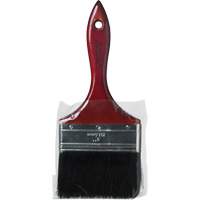 Chip Paint Brush, Black China, Wood Handle, 4" Width Waymarc Industries Inc