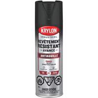 Tough Coat&reg; Advanced Paint with Rust Barrier Technology, Black, Flat, 425 g, Aerosol Can Waymarc Industries Inc