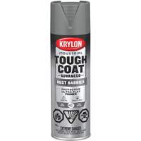 Tough Coat&reg; Advanced Paint with Rust Barrier Technology, Grey Primer, Ultra-Flat, 425 g, Aerosol Can Waymarc Industries Inc